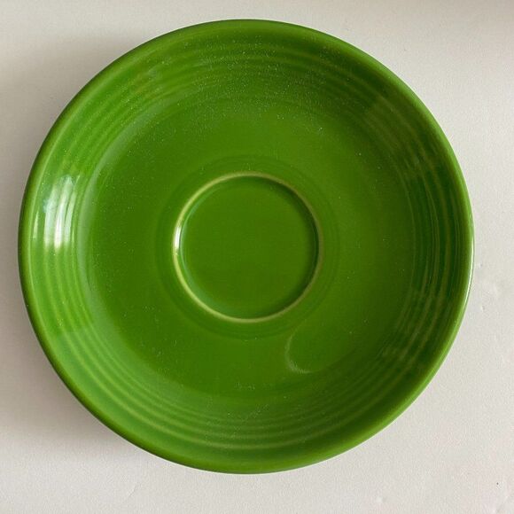 Fiestaware HLC Retired Color Shamrock Cup and Saucer - Picture 8 of 10